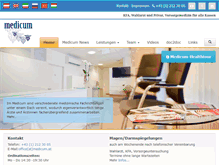 Tablet Screenshot of medicum.at